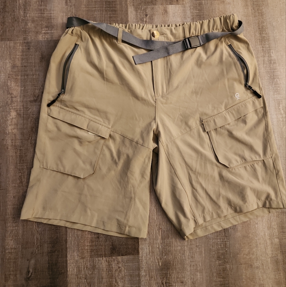 Men’s Gray Little Donkey Andy Shorts With Belt sz XL